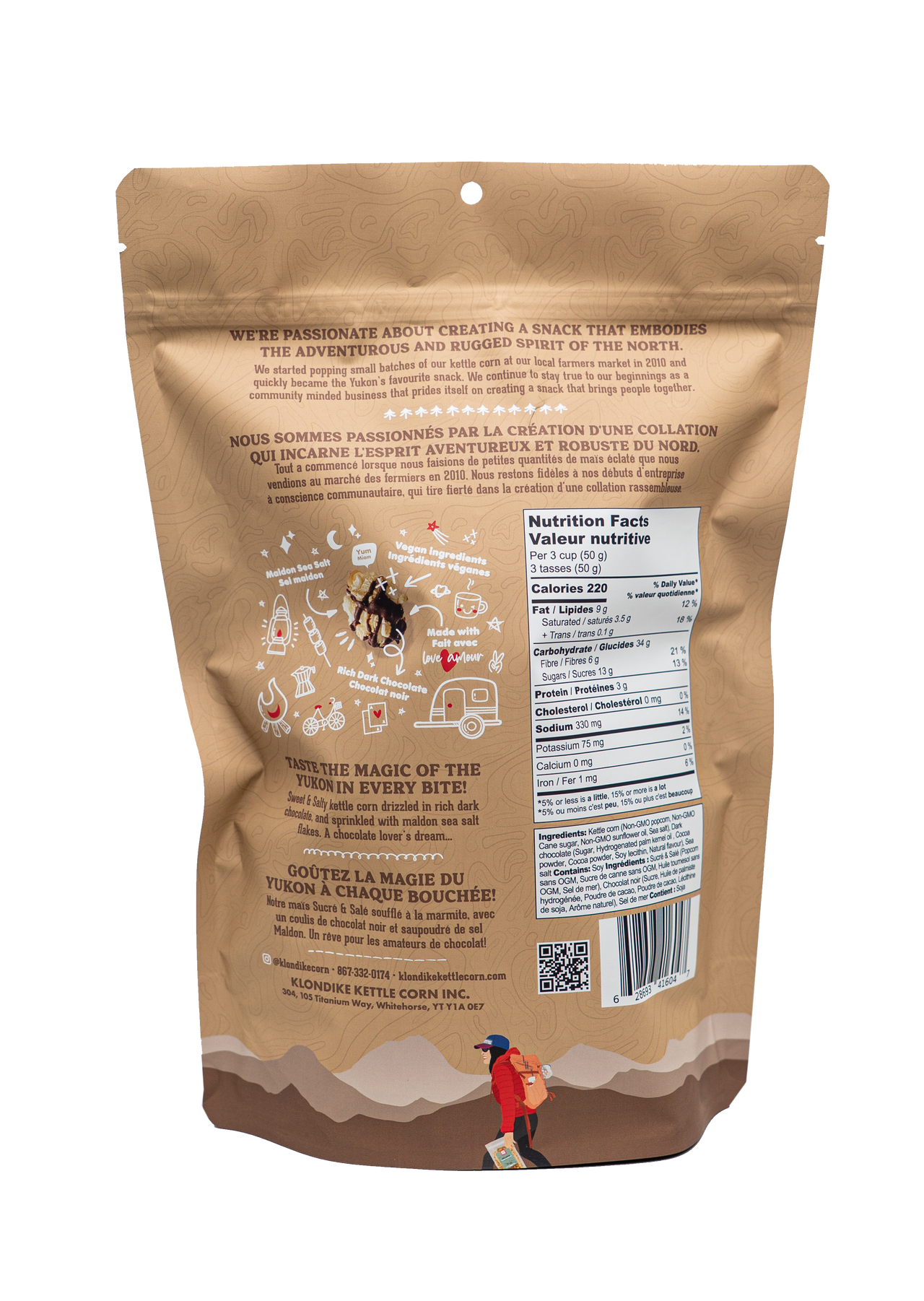 Dark Chocolate & Sea Salt Popcorn